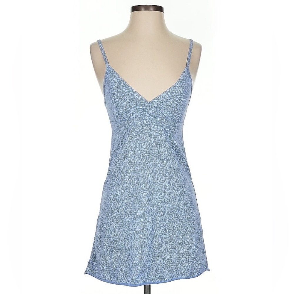 Brandy blue and white dresss